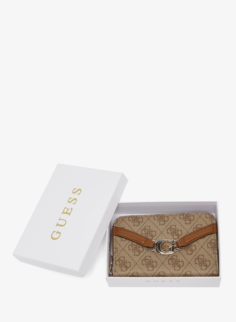 GUESS Dea Medium Zip Around Wallet - Image 5
