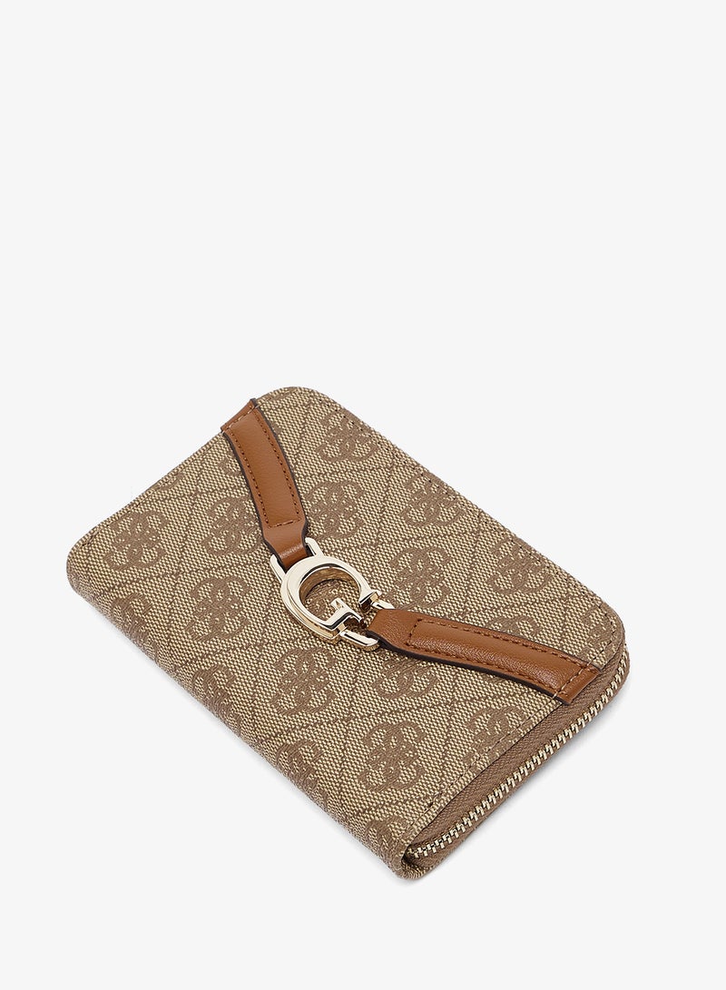 GUESS Dea Medium Zip Around Wallet - Image 3