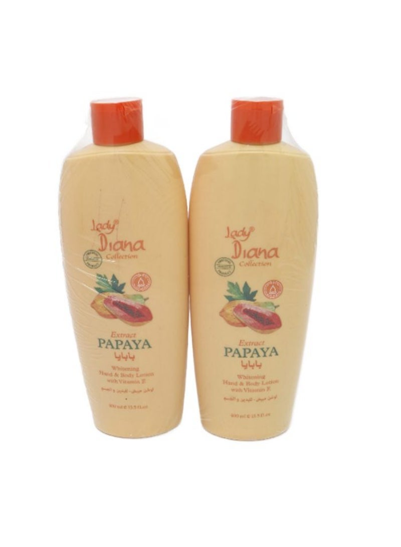 Lady Diana Extract Hand & Body Lotion 400Ml.