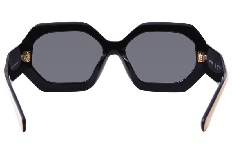 Tory Burch Sunglasses TY 7192 U 196187 Black/Ivory Dark Grey Solid, 55/16/140 - Image 4