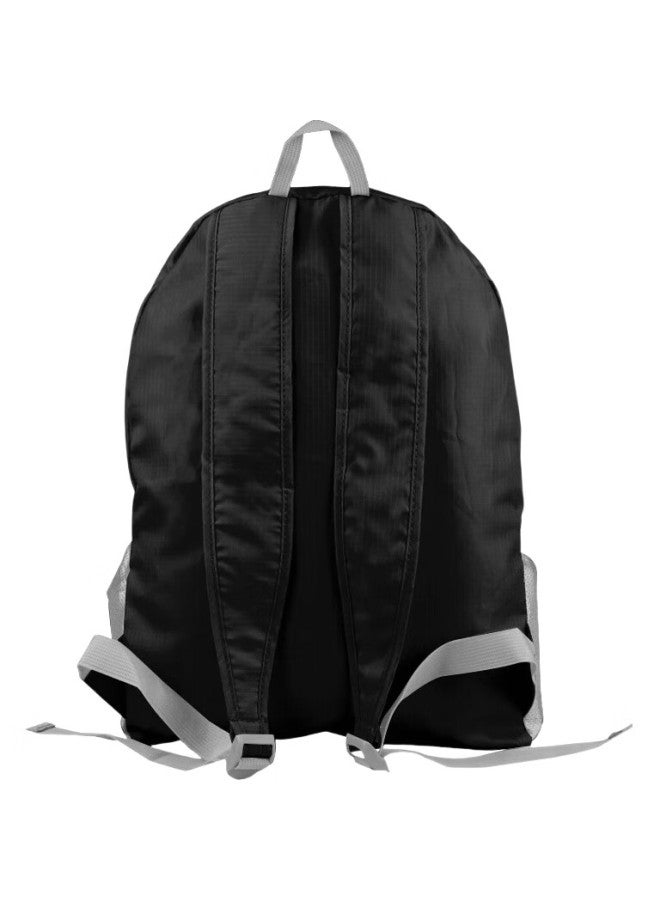 Wellhouse Backpack, Foldable Unisex Backpack, Outdoor Skin Bag, Spare Bag, Water-Resistant, Lightweight, Black - Image 3