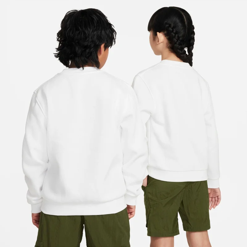 نايكي سبورتسوير كلوب فليس سويتشيرت للأطفال الكبار