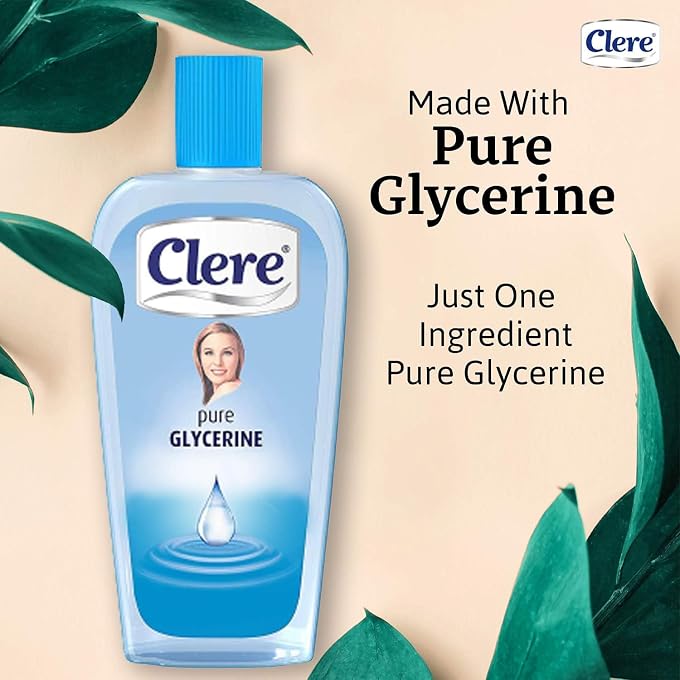 Clere BP Pure Glycerine For Versatile Skin Care, Softening and Moisturizing 200 ml (Pack 2) - Image 2