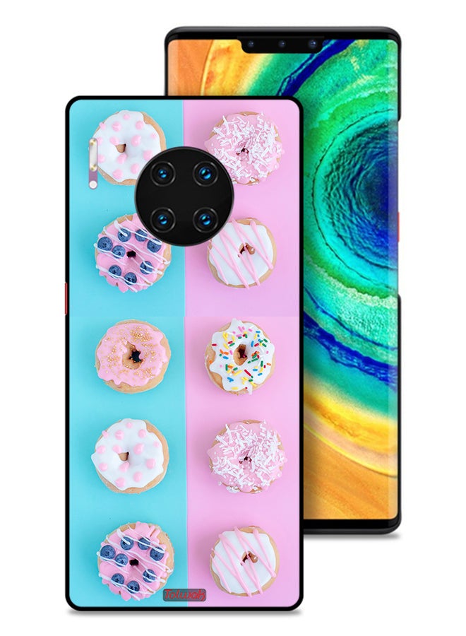 Tolwak Huawei Mate 30 Pro 5G Protective Case Cover Heather Donuts - Image 1