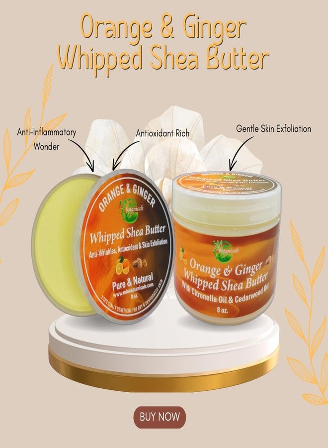 Mine Botanicals Orange & Ginger Whipped Shea Butter - Image 2