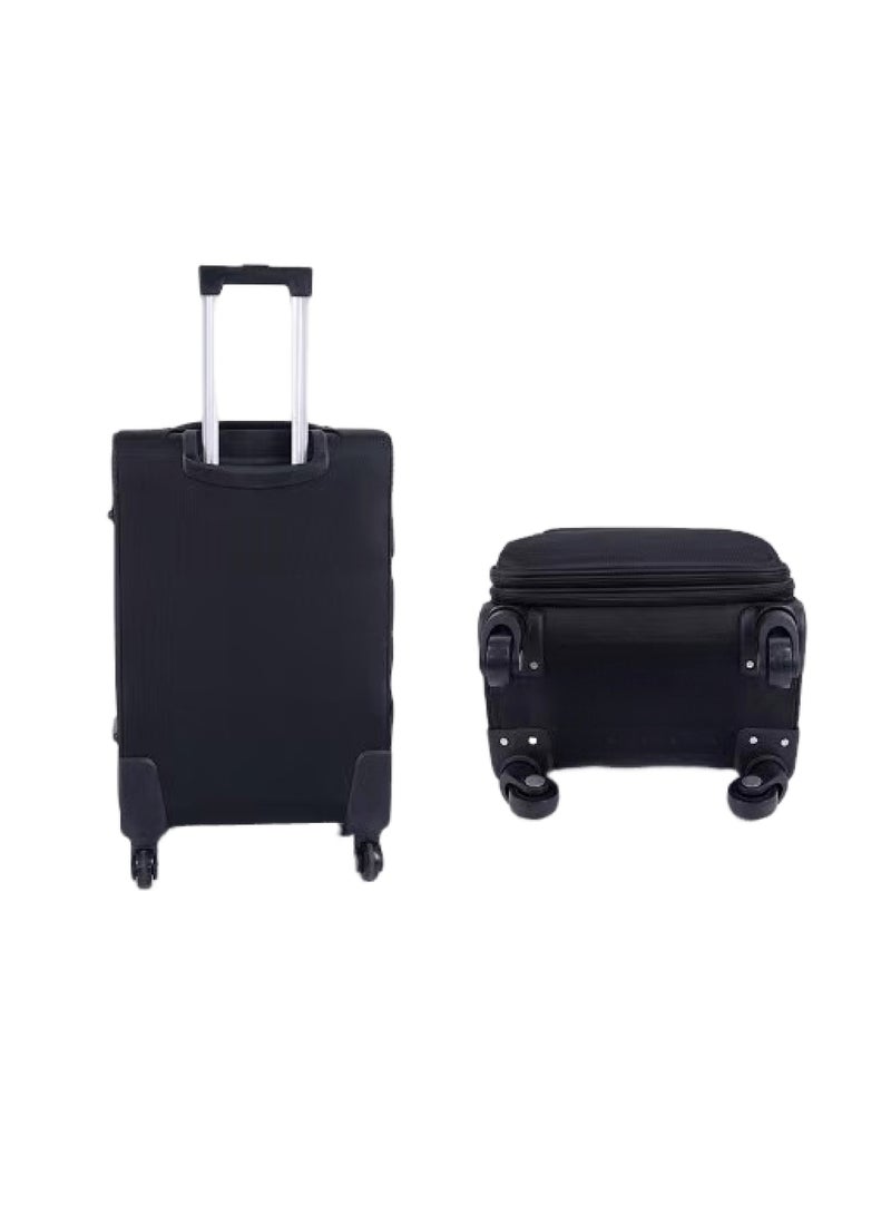 Lucky Power 4-Piece Lightweight Soft-Side Trolley Luggage Set – Durable Water-Resistant Nylon Suitcases (20", 24", 28", 32") with Smooth Spinner Wheels and Spacious Travel Bags - Image 4