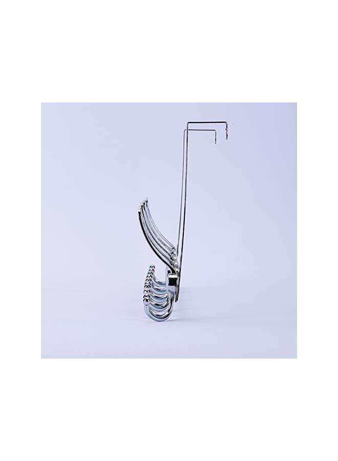 promass Door Hanger, Over Door Hooks Hanger, Door Hangers for Bedrooms, Stainless Steel Hooks Over Door Coat Hooks (Silver, 1PC) - Image 3