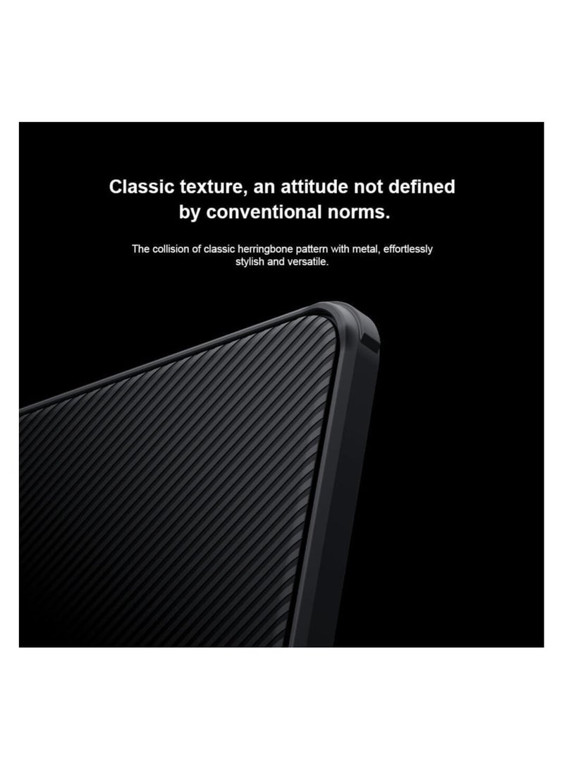 Nillkin CamShield Pad Back Case Designed For Apple iPad Pro 13 2024, Shockproof/Kickstand/Rear Camera Cover-Black - Image 4