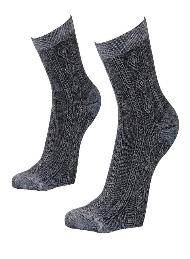 Yanwenx Men's Ankle Length Formal/Casual Socks (Multicolour; Free Size) - 5 Pairs - Image 5