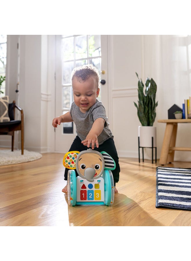 Baby Einstein بيبي أينشتاين - تشيس آند تاب إيرل لعبة زحف تفاعلية، 2 في 1 لعبة متدحرجة ومقعدية، لعبة تعليمية للأطفال من 6 أشهر فما فوق - Image 5