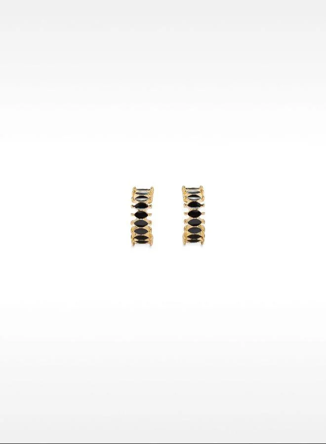 بارفوا أقراط دائرية صغيرة غير منتظمة