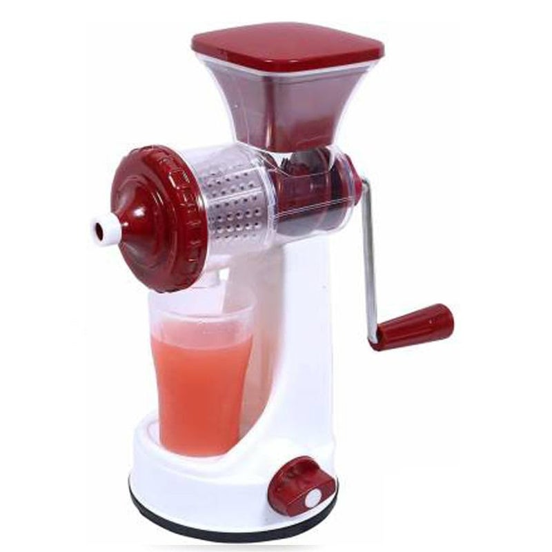 Garth Garth Hand Juicer for Fruits and Vegetables with Steel Handle Vacuum Locking System Shake Travel Juicer for Fruits and Vegetables Fruit Juicer Juice Maker Machine Multi Color  - Image 4
