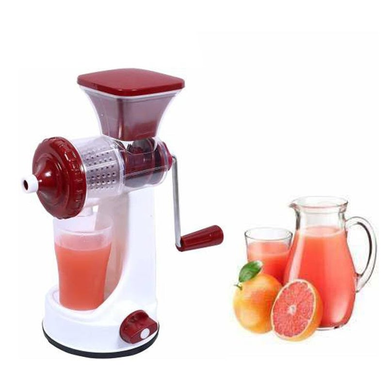 Garth Garth Hand Juicer for Fruits and Vegetables with Steel Handle Vacuum Locking System Shake Travel Juicer for Fruits and Vegetables Fruit Juicer Juice Maker Machine Multi Color  - Image 1