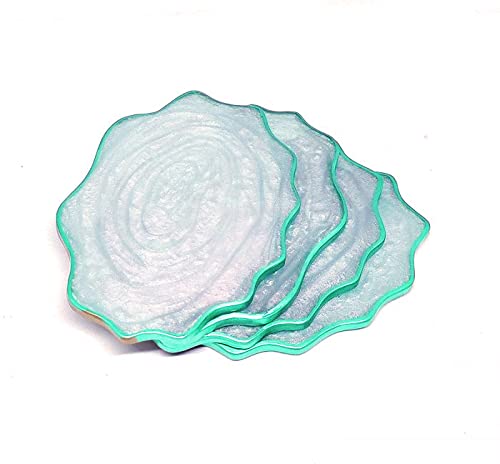 SHADOW ART Epoxy Resin Silicone Mould Kit 2 Coaster Mould Set of 3 Bookmark Mould for Creative Casting DIY Crafting Mold Set of 7 - Image 5