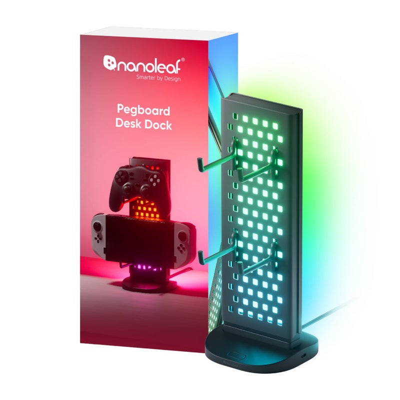 Nanoleaf PEGBOARD DESK DOCK - SMK - 1PK - GLOBAL EX - Image 1