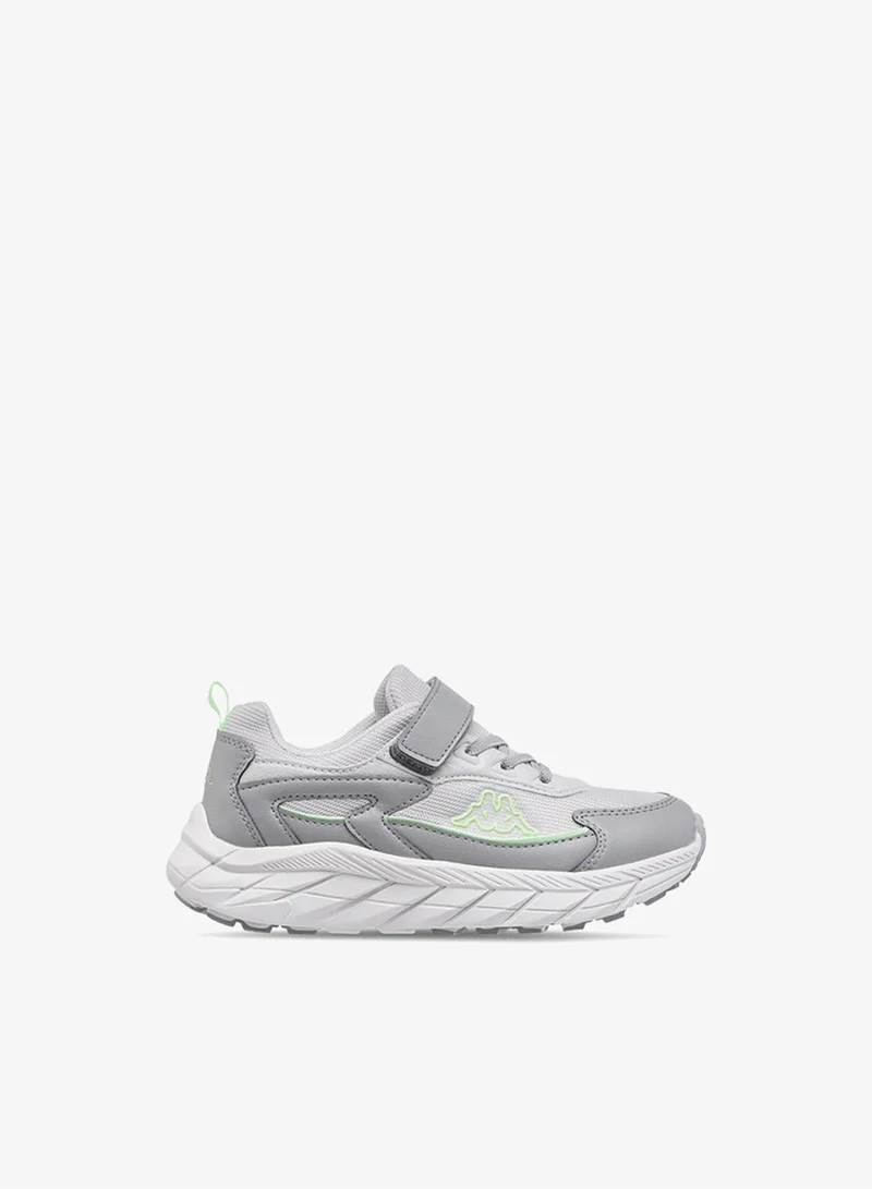 Kappa Boys' Logo Detail Sports Shoes with Hook and Loop Closure