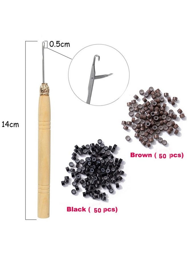 Peiyulex Tinsel 47 Inch 1000 Strands With Tools, Fairy Hair Tinsel Heat Resistant For Children Girls Women, Hair Glitter Tinsel Hair Extensions For Christmas New Year Party (Pink) - Image 4