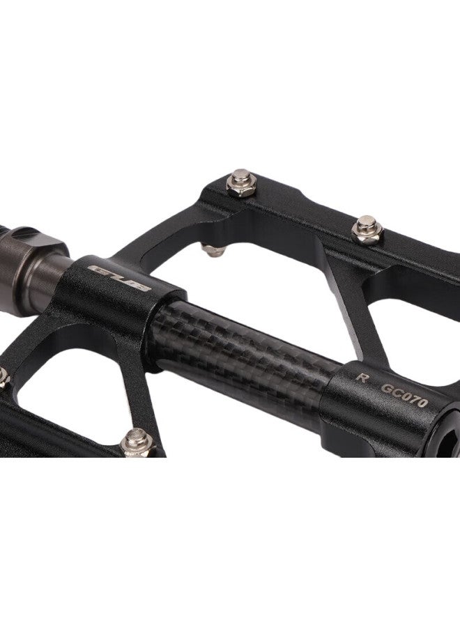 GUB Pedals, Sanpei Lin Bicycle Road Mountain Bike, Aluminum Alloy Pedals, Carbon Fiber Bearings, Non-Slip, Gc070 - Image 3