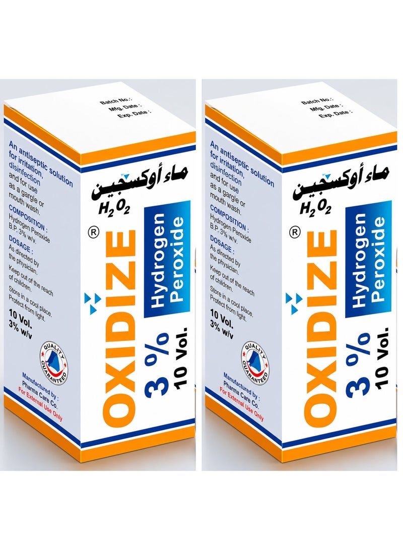 OXIDIZE Pack Of 2 OXIDIZE Oxygen Water 3% 60ml - Image 1