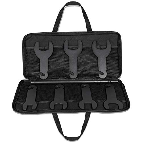 Mekar Pneumatic Fan Clutch Wrench Set Clutch Removal Tool Kit Compatible with Jeep, Ford, GM,Chrysler - Image 2