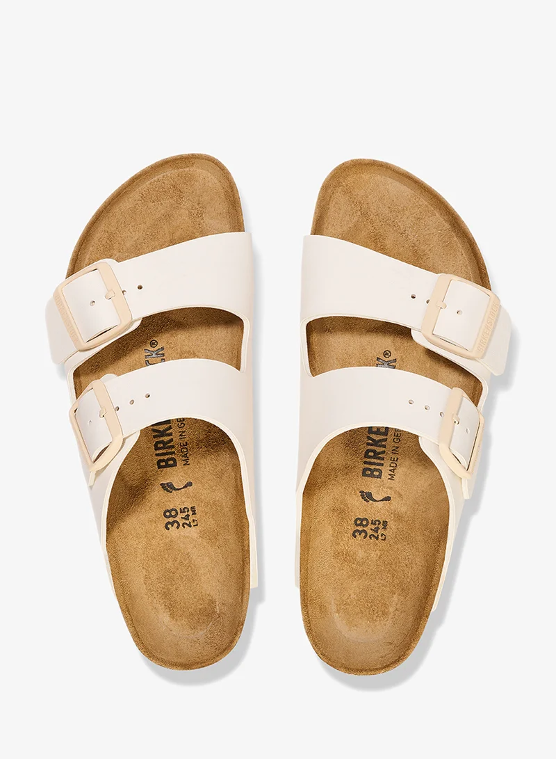 BIRKENSTOCK eggshell Arizona Bf Regular Fit Sandals for Women | Best Price UAE