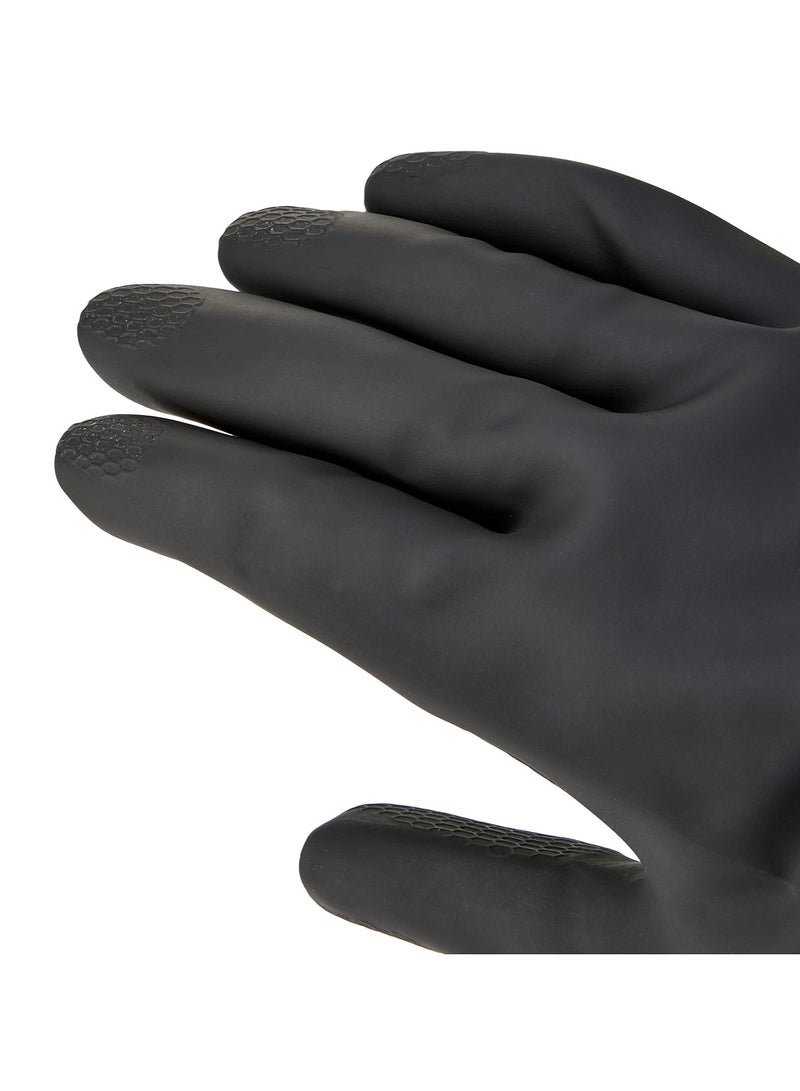 5 Pack Of Chemical Protective Nitrile Rubber Gloves - Diesel Anti-Skid, Kerosene, Industrial Oil-Proof, Anti-Corrosion, Acid Resistance Latex Gloves - Image 2