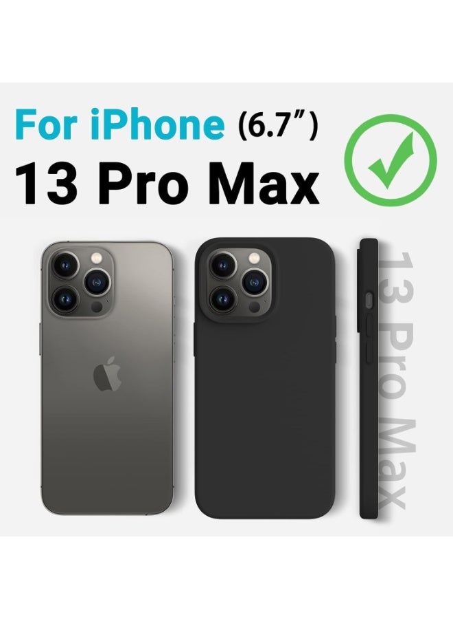 iPhone 13 Pro Max Case Cover Silky-Soft Touch Full-Body Protective Case with Microfiber Lining Cover For iPhone 13 Pro Max 6.7-inch - Image 2