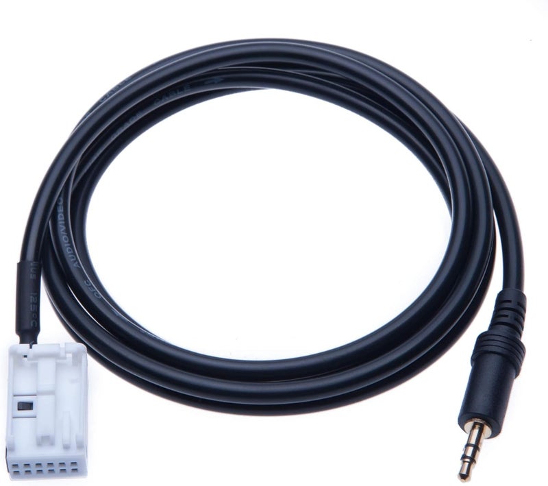 Keple 3.5mm Aux Audio Input Cable Plug Car Adapter Compatible With Citroen and Peugeot Models - Image 2