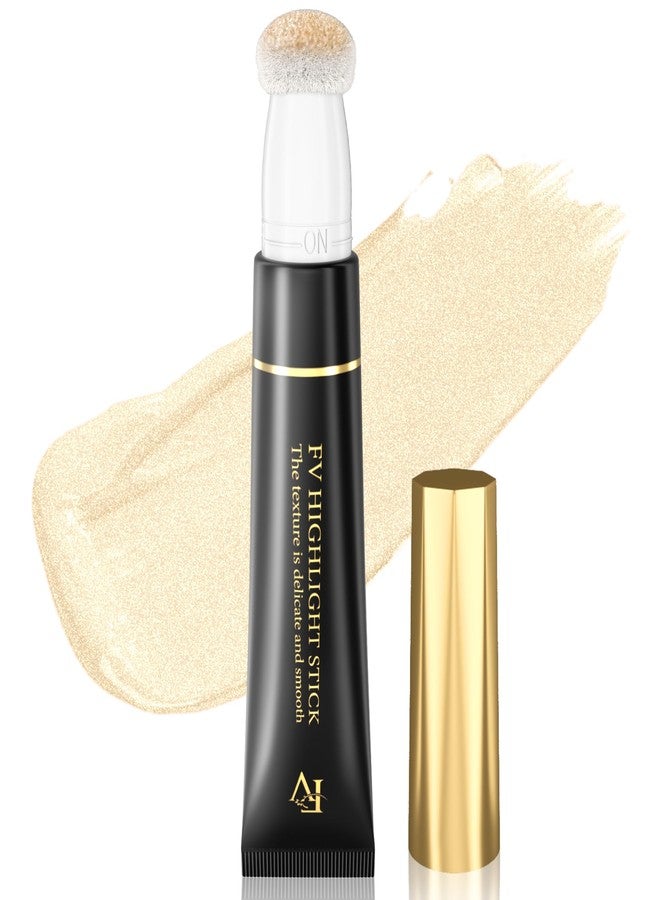 إف في قلم إضاءة سائل من إف في، خفيف الوزن، قابل للتطبيق المتدرج، بلمسة نهائية لامعة، متعدد الاستخدامات، قلم إضاءة للوجه لبشرة متألقة، نباتي ولم يُختبر على الحيوانات، 01 ستارلايت - Image 1