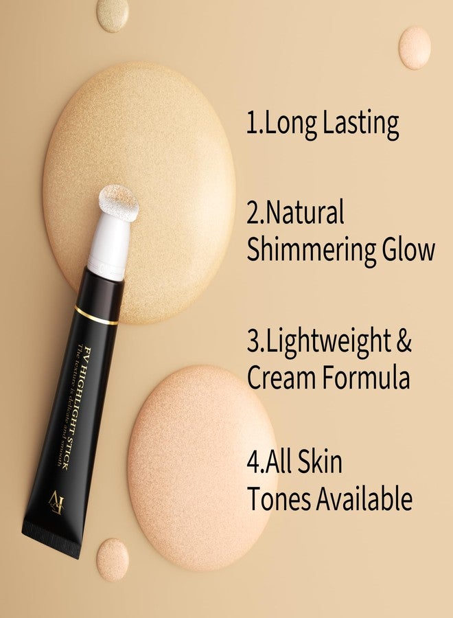 إف في قلم إضاءة سائل من إف في، خفيف الوزن، قابل للتطبيق المتدرج، بلمسة نهائية لامعة، متعدد الاستخدامات، قلم إضاءة للوجه لبشرة متألقة، نباتي ولم يُختبر على الحيوانات، 01 ستارلايت - Image 3