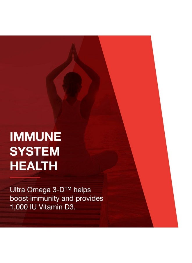 Protocol For Life Balance - Protocol Ultra Omega 3D Fish Oil Dha 300Mg Epa 600Mg Vitamin D3 1000 Iu Lemon 90 Softgels - Image 1