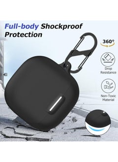 Generic Compatible with Anker Soundcore Liberty 4 NC Case Cover, Soft Silicone Shockproof Protective Case Skin for Soundcore Liberty 4 NC Wireless Earbuds (Black)  - Image 3