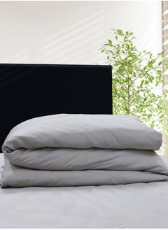 Silentnight Bamboo Grey Duvet Cover  - Image 2