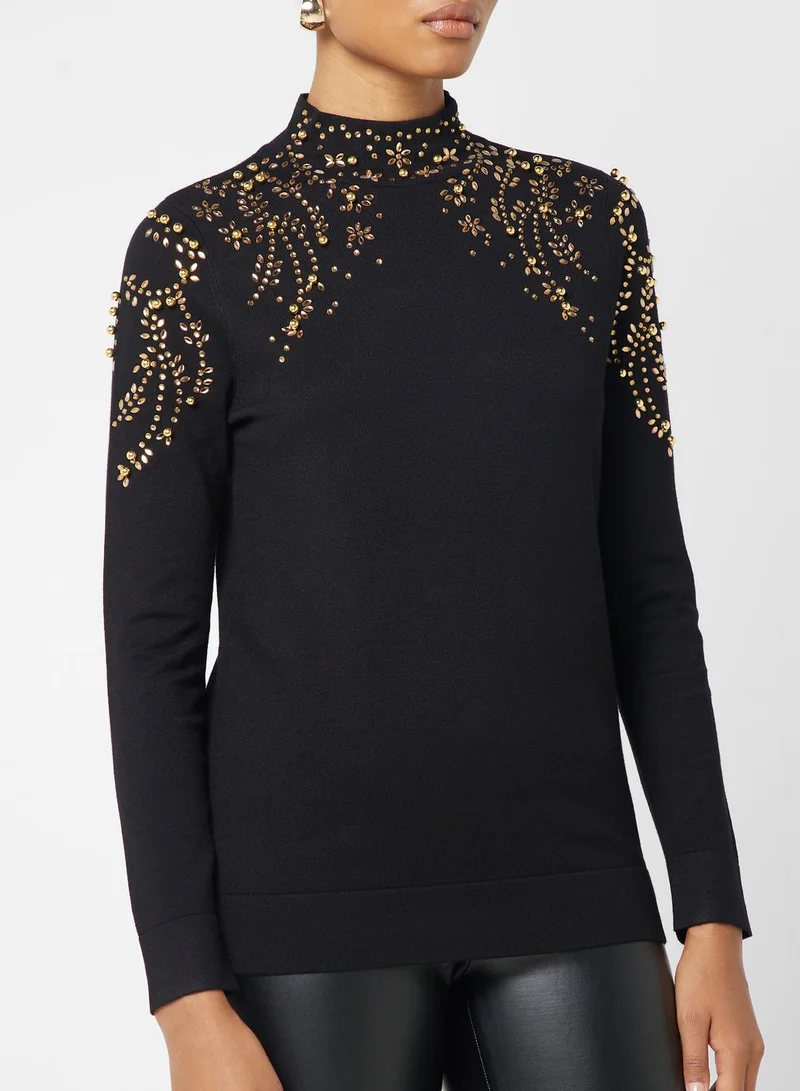 Wallis Crew Neck Top