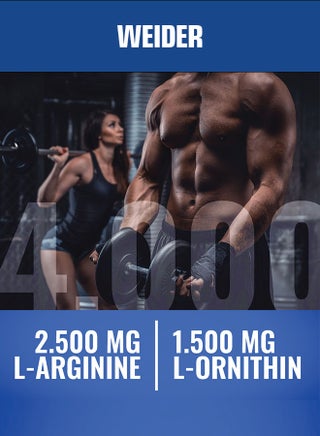 Arginine Plus Ornithine 4.000 Powerful Amino Acid Complex for Oxide Production And Muscle Recovery - 180 Capsules - view 5