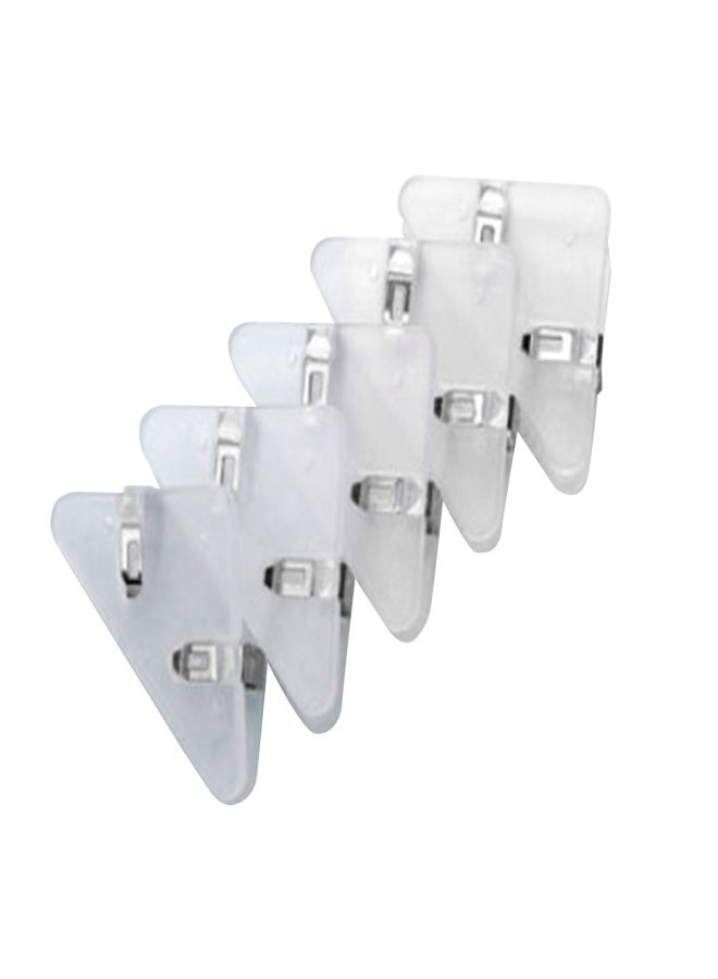 KW-trio Paper Clamp Binder Clips Colored Multifunction Easel Binder Desktop Office Organizer for Photo File Students School Office Home Supply 5pcs/Box - Image 1