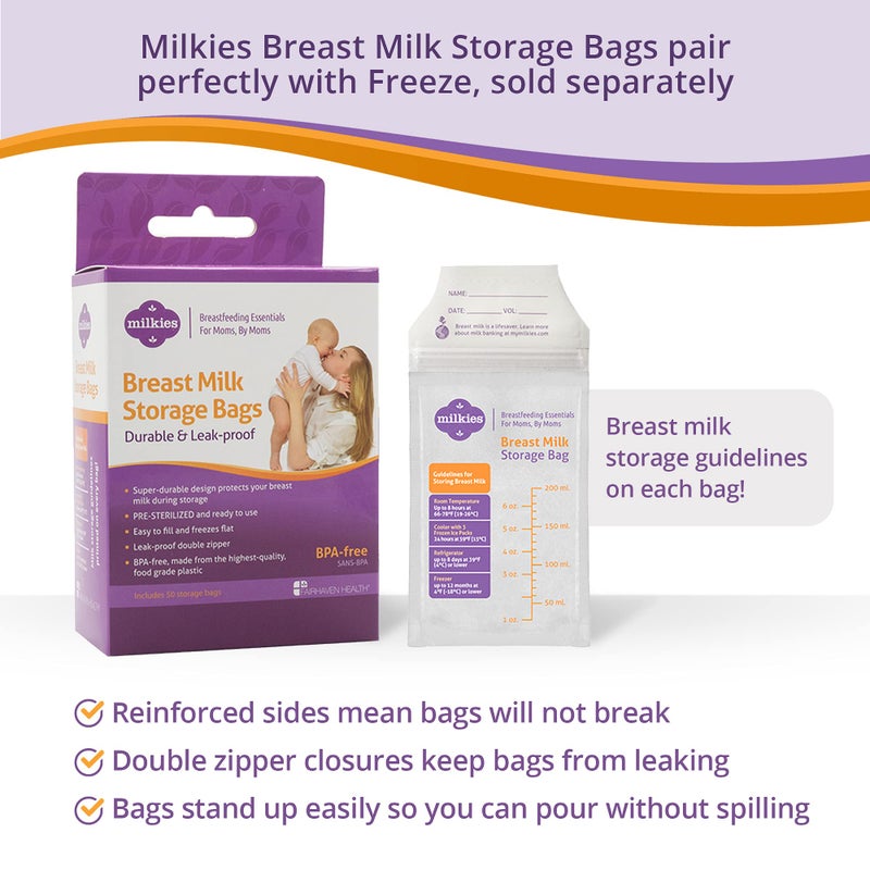 ميلكيز Fairhaven Health  Freeze Organizer for Breast Milk Storage Bags Freezer | Breastmilk Storage Container Storing System for Freezing Breastmilk | Use with Standard Milk Bags - Image 5