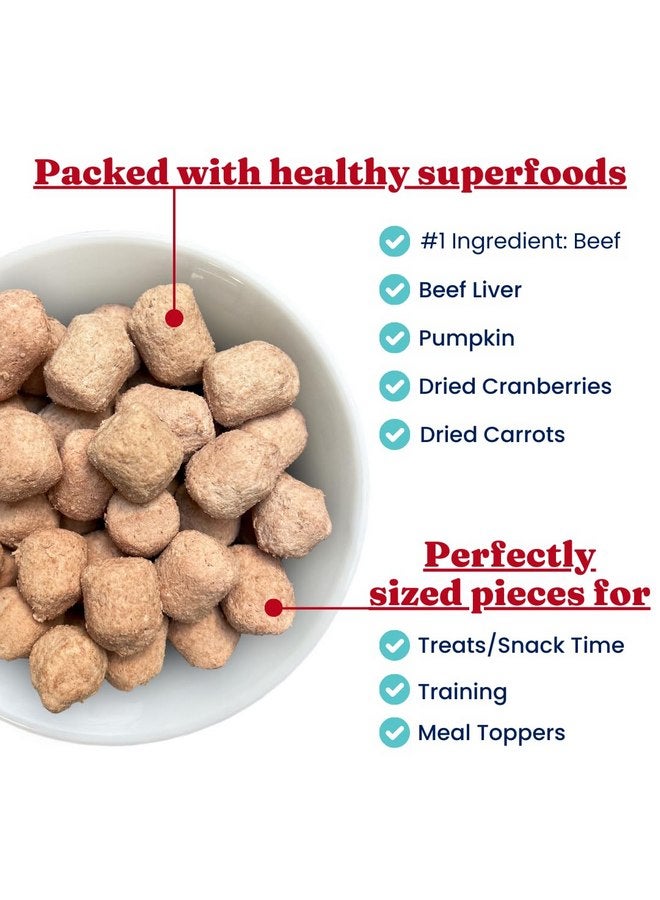 Solid Gold Freeze Dried Dog Food - Made with Real Beef, Pumpkin, and Superfoods - Freeze Dried Raw Dog Food to Serve as a Meal, Food Topper, or Dog Treat - 1.5 OZ - Image 2