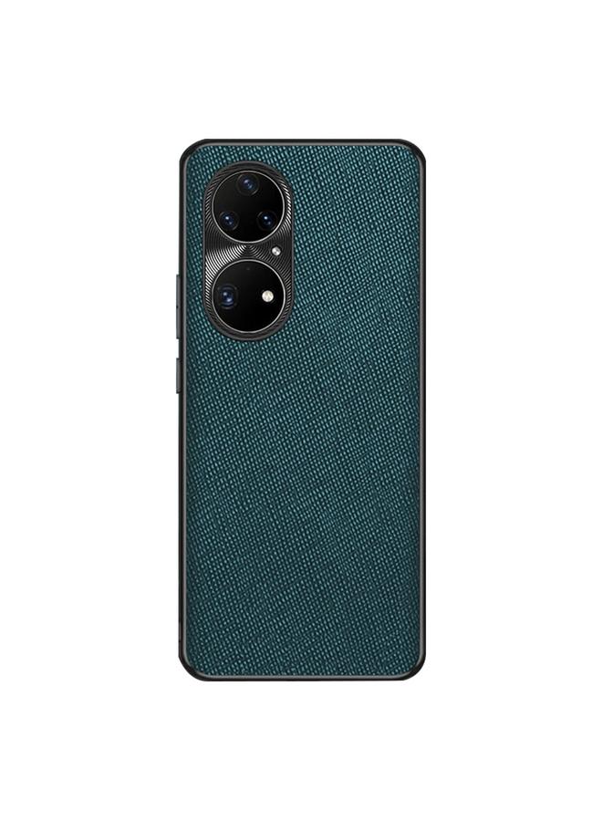 Zaboon Case For Huawei P50 Pro Cross Texture PU Leather Phone Case - Image 1