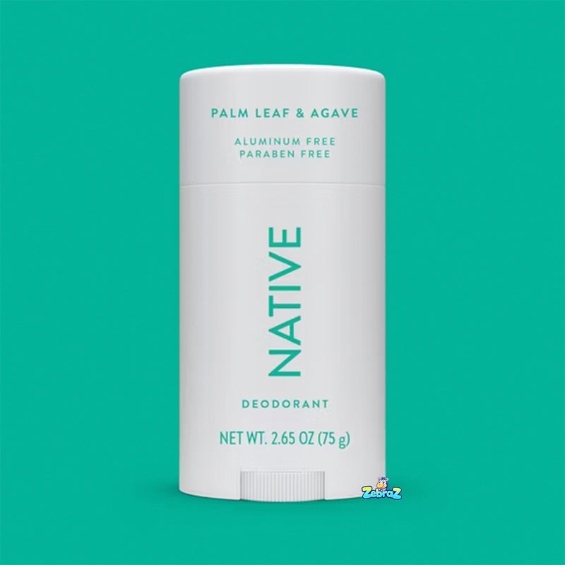 Native Palm Leaf & Agave Deodorant 2.65oz - Image 2