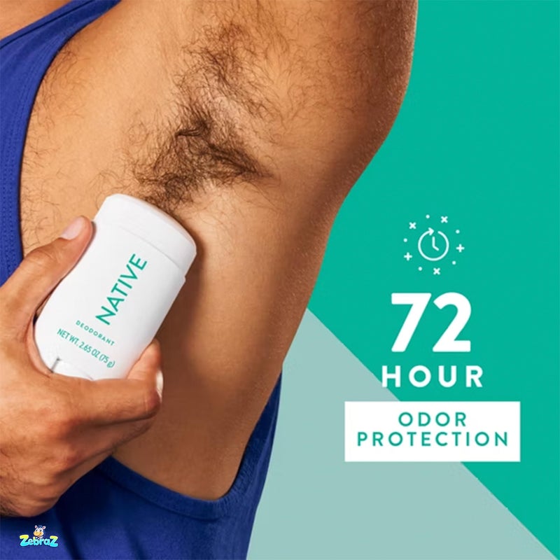 Native Palm Leaf & Agave Deodorant 2.65oz - Image 3