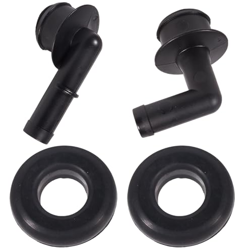 LYNSHINE 53013360AA For Jeep Grand Cherokee 40 PCV Valve 2000 2001 2002 2003 2004 Grand Cherokee Vent Valve Elbow Grommet PCV CCV Vent Crankcase Vent Hose 40L 00 01 02 03 04 53030497 02946079 - Image 1