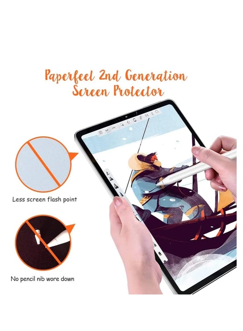 PET Matte Screen Protector for 13 inch Microsoft Surface Pro 11/10 2024 /Pro 9 2022 / Pro 8 2021 / Pro X, Write, Draw and Sketch with S-Pen Like on Paper, Matte Anti-Glare PET Film - Image 2