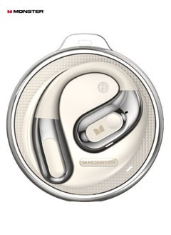 Monster Monster AC330 Bluetooth Earbuds – Open-Back Design, IPX5 Waterproof, 24-Hour Battery Life, Noise-Canceling, Low Latency for Sports and Outdoor Activities  - Image 2