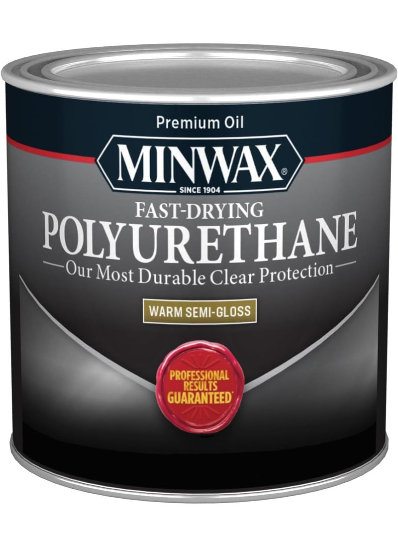 Minwax 12 pt Minwax 23000 Clear FastDrying OilBased Polyurethane Gloss  - Image 1