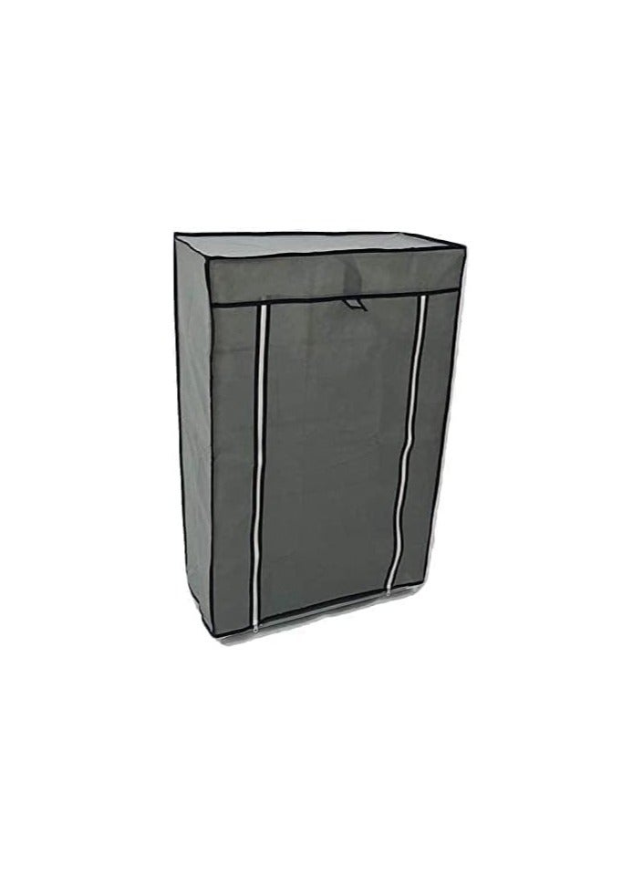 بونكا، خزانة أحذية 5 طبقات، قماش، رمادي - Image 2