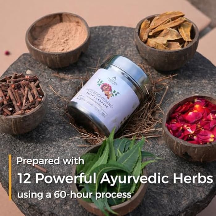 The Tribe Concepts Face Brightening Daily Cleanser, 3-in-1 Cleanser, Scrub & Mask for Instant Glow, Tan & Blackhead Removal – 100g - Image 5