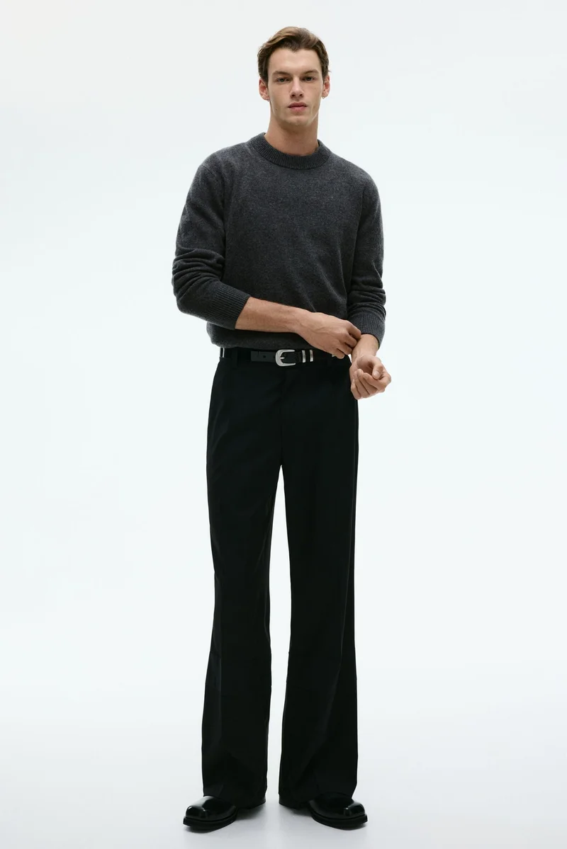 اتش اند ام كنزة من الكشمير بقصّة عادية