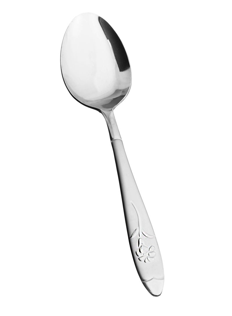 Hic Japanese stainless steel dinner spoon set 6 pieces - Image 2