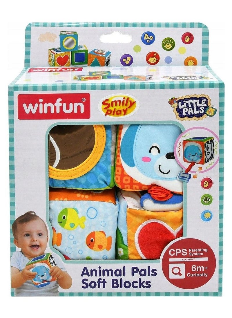 WinFun Winfun Animal Pals Soft Blocks  - Image 1